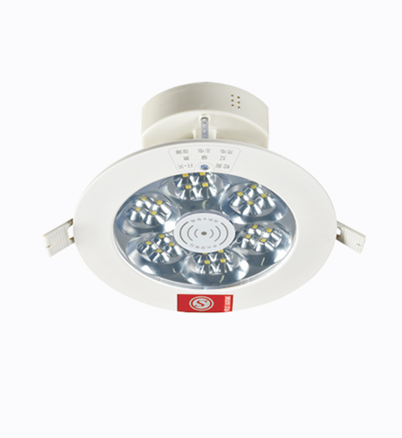 一体化声控微波感应筒灯应急筒灯 (2)
